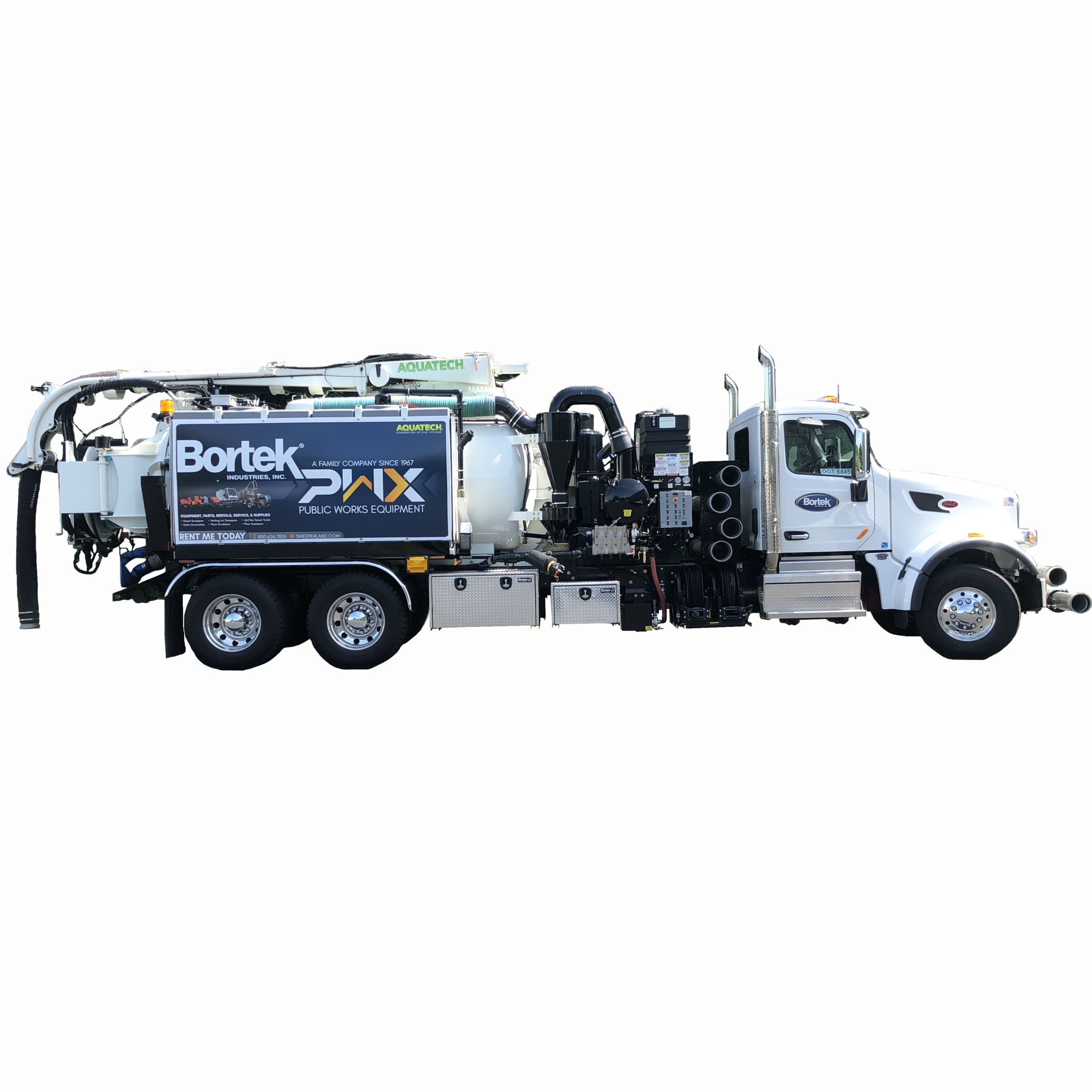 Aquatech® B-Series Jet/Vac Truck - Bortek PWX