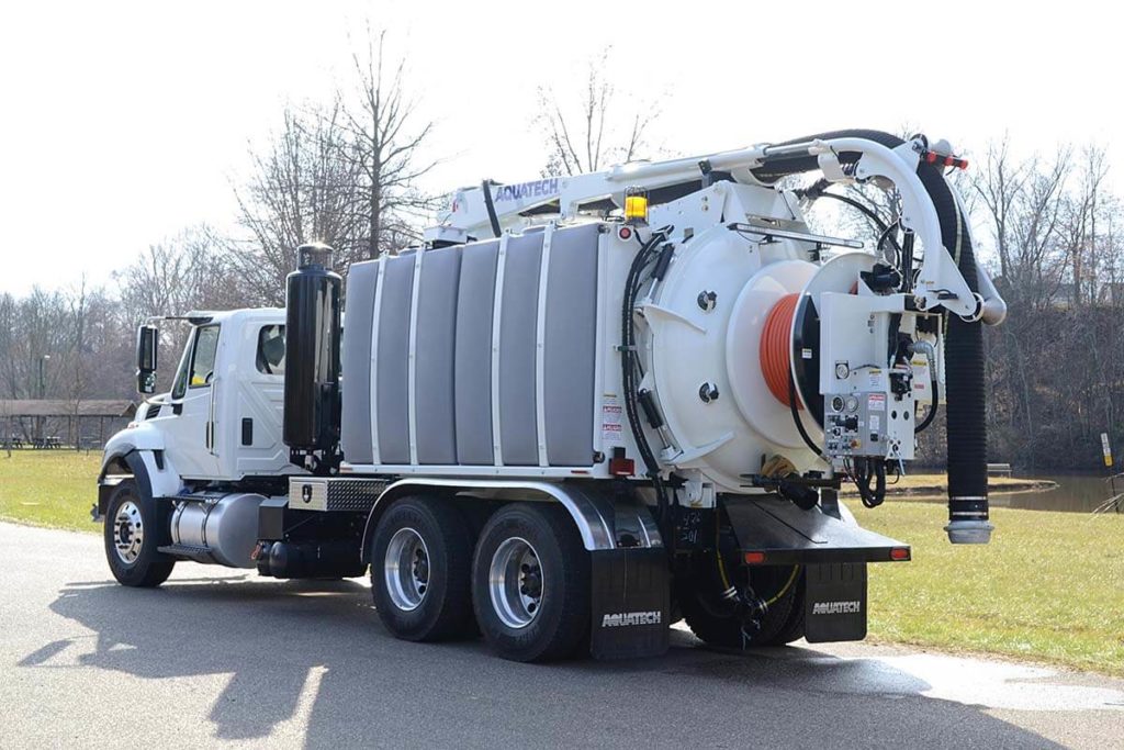 Aquatech® Sewer Cleaning Trucks - Utility Edition - Bortek PWX