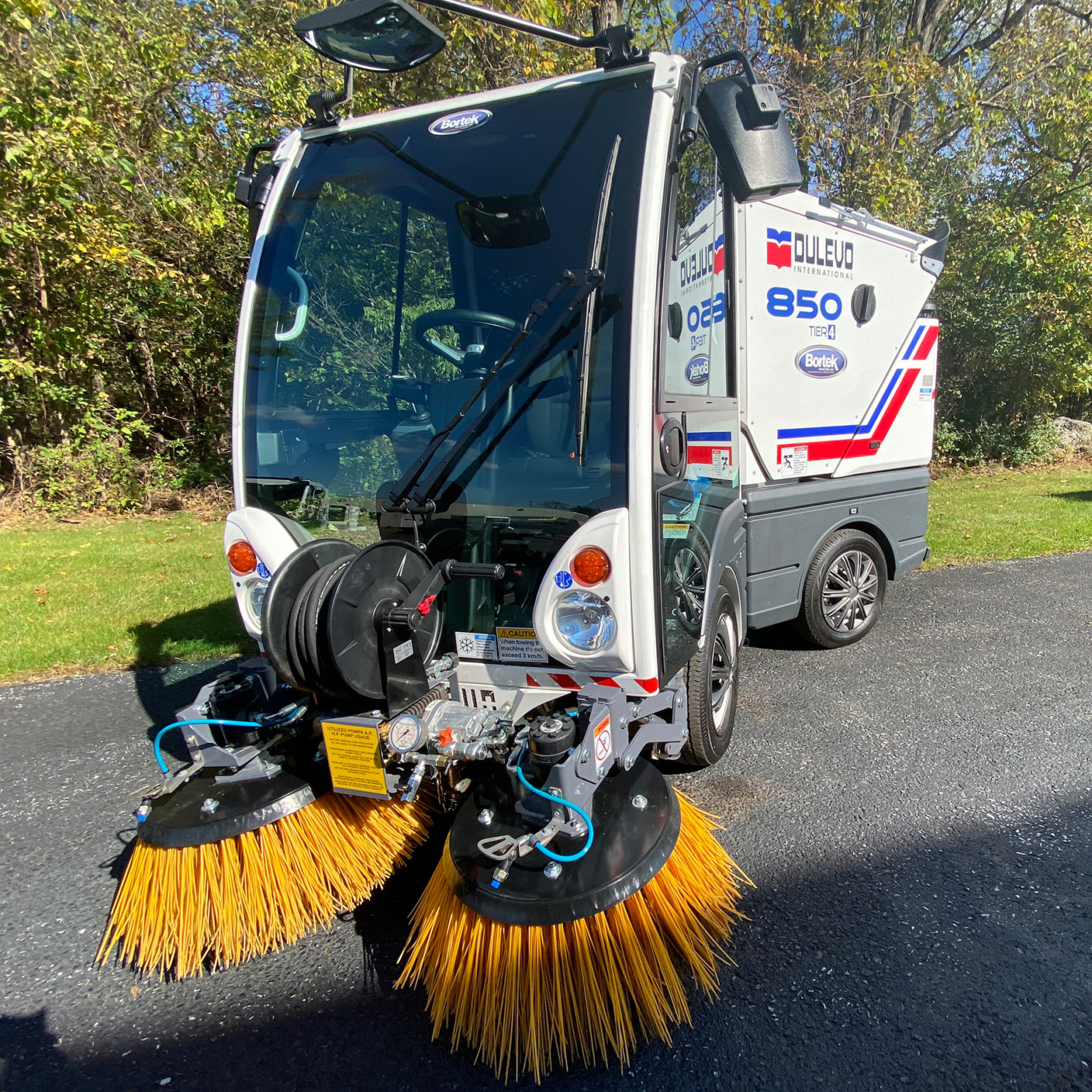 Dulevo 850 Mini Sweeper - Bortek PWX