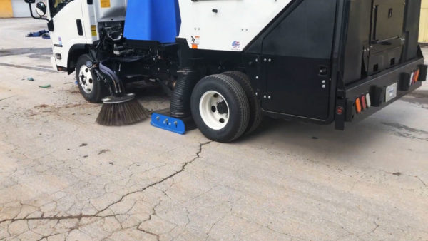 Schwarze SuperVac Vortex Sweeper - Bortek PWX