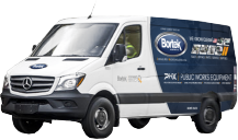 Bortek's service van